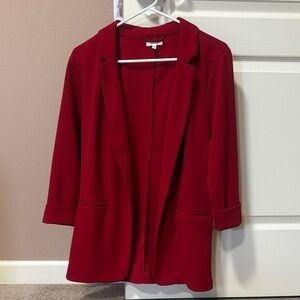 Maurices Deep Red Women's Blazer